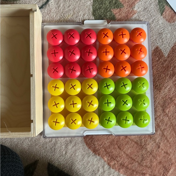 LOVEVERY Other - Lovevery Mosaic Button Board Montessori Companion Play Kit Home School 3 Cards